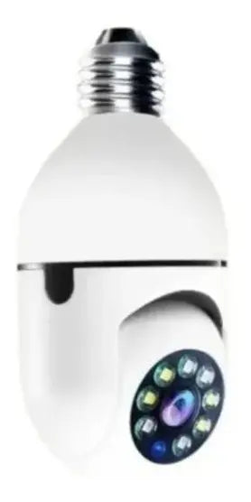 Cámara Foco de Seguridad WiFi 360° – Vigila tu Casa desde el Celular